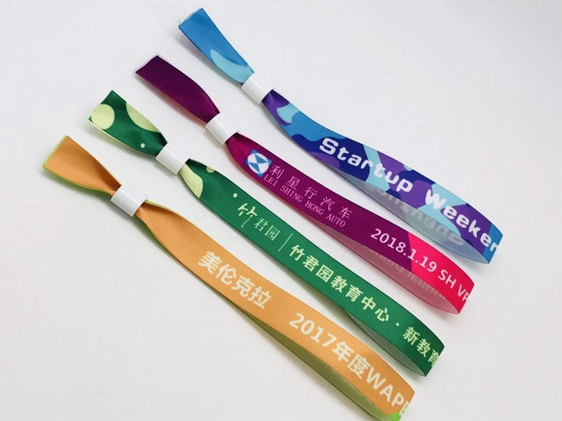 涤纶活动腕带实物图